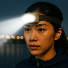 리와트 LED 헤드랜턴 최신형 C타입 경량 모션센서 등산 낚시 캡라이트 800루멘 LC-31, 1개