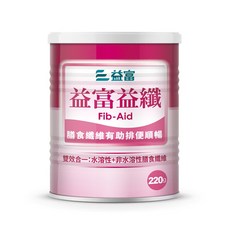 來而康益富 益纖 黃豆膳食纖維 220g/罐 十二罐販售, 1箱