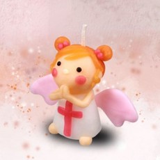 성경나라 기도하는 꼬마천사 양초 만들기 DIY 키트 (1인 세트), 1개