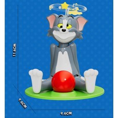 蠟筆小新發條盲盒動感新生活爬行玩具手辦兒童七夕生日禮物, 貓鼠眩暈（發條）彩盒, 1個