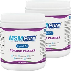 MSMPure Coarse Powder Flakes, 2罐, 453g
