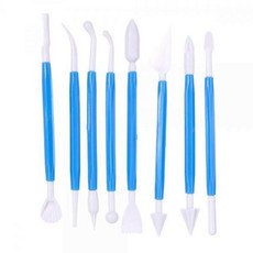 마이센스 클레이 지점토 칼 8종 찰흙 도구 공예 폴리머