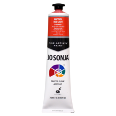 조소냐 아크릴 물감 75ml S1-118번 Napthol Red Light 납쓸레드라이트