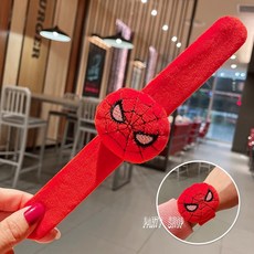 PARTY SHOP 英雄系列絨毛啪啪圈手環 蜘蛛人鋼鐵人美國隊長超人造型手圈 兒童節慶禮物