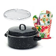 키친아트 직화냄비 + 주방장갑 세트, 26cm, 1개