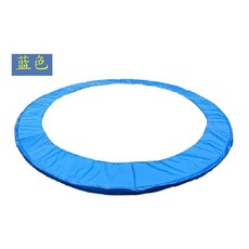 트램폴린 커버 원형트램펄린 엣지 스펀지 매트 테두리 보호대 교체용 패드 부품, 1개, 1. 블루 6피트(1.83m)