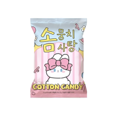 솜뭉치 솜사탕, 1개, 12g