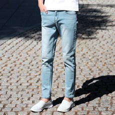 ROiMONT 淺藍色彈力牛仔褲 RT30C55