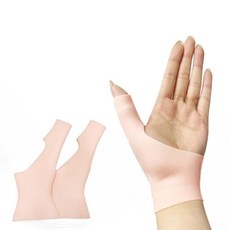 실리콘 손목보호대 건초염 터널증후군 반깁스 TFCC 드퀘르벵손목보호대 엄지손가락부목, 2p