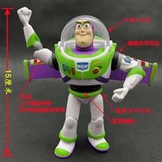 우디 말하는 글로우 워킹 인형, 15cm 프리미엄 사운드 베이스