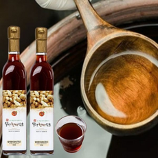 항아리 8년 숙성 천연 발아 현미식초 전통 자연 발효 식초 밀양 감익는마을, 2개, 500ml