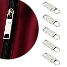 아이브린 지퍼고리 셀프교체, 5개, 실버