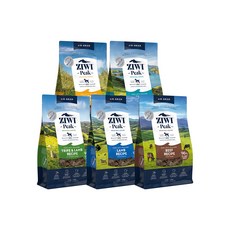 ZIWI 巔峰風乾狗狗鮮肉糧 全齡犬適用, 1kg, 5個, 混合口味