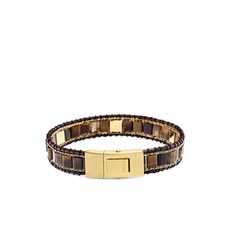 니알라야주얼리 스터드 타이거 아이 브레이슬릿