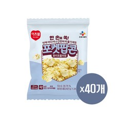 CJ 이츠웰 포켓팝콘 화이트블러썸, 40개, 25g