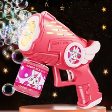 비누방울 오리꼬고 안 새는 버블건, 1개, 토끼토토