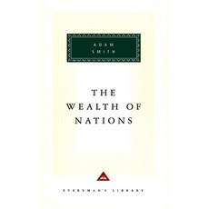 (영문도서) The Wealth of Nations: Introduction by D. D. Raphael and John Bayley Hardcover, Everyman's Library, English, 9780679405641