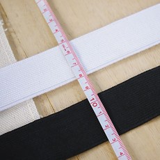 짱패브릭 (450cm)고탄력-이중직고무밴드-화이트, 화이트, 1개