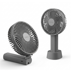 루메나 폴더블 휴대용 선풍기, FAN PRO MAX, 다크그레이