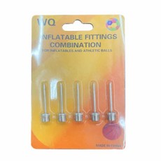 공 에어펌프 바늘 핀 5P 볼펌프 노즐 세트 yss+693kj