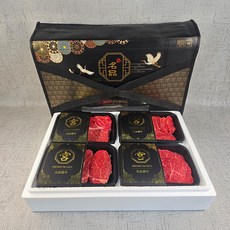 [명절 선물]팔팔한우 1++ 투뿔 한우선물세트 3호 (국거리 300g 2개 / 불고기 300g 2개), 1