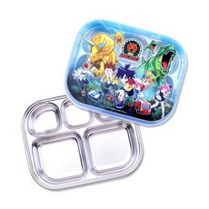 공룡메카드 스텐 식판 도시락