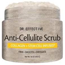 DR. EFFECTIVE 身體磨砂膏 collagen + stem cell infused, 1個, 抗橘皮身體磨砂膏,453