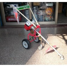 SS-ㄚ樟的店 附發票 ZENOAH 小松G45L二行程引擎 三輪推式割草機(輕巧/靈活/折疊收納設計), 1個, (含稅)標配+面罩護裙