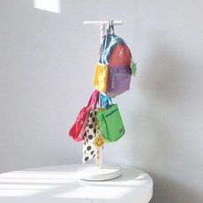 미스터데코 스탠드 가방걸이 행거, 화이트