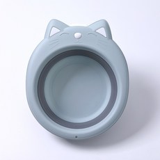 휴대용 접이식 분지 접이식 양동이 관광 야외 아기 실리콘 세면기 낚시 프로모션 캠핑 세차 양동이 주방, 03, 1개