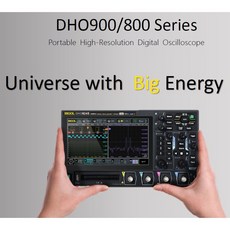 RIGOL DHO800系列迷你全功能示波器，12bit垂直解析度，工程師必備, 1個, DHO802,個人用戶