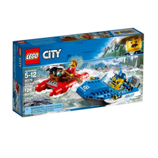 레고 시티 60176 숲속 강 탈출, 혼합 색상, 1개