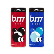 부르르 제로콜라 250ml 30p + 제로사이다 250ml 30p, 60개
