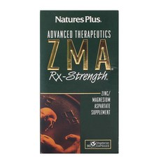 NaturesPlus 天然佳 ZMA RX-力量素食膠囊, 90入, 1個, 90錠