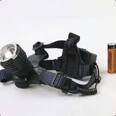 LED 충전식 헤드랜턴 야간등산 캠핑조명 완전방수, 1개, 1-헤드렌턴-본체만