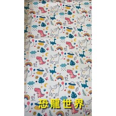兔老爺 寵物尿布墊 狗貓兔天竺鼠通用 防水隔尿墊 恐龍世界圖案 45x70公分, 1個, 恐龍世界,45*70cm