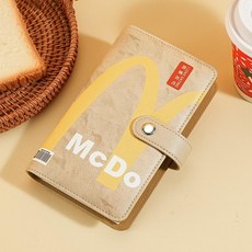 100 美元信封儲蓄挑戰書 防水透明 1000 美元省錢挑戰活頁夾 卡通皮革有趣易現金預算筆記本錢管理器, 1個, 風格 C