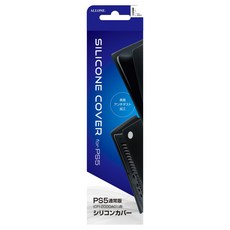 ALLONE PS5專用纖薄矽膠保護套 基本款, 1個, 黑色, ALG-P5NSCNBK