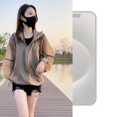 女士連帽超薄防曬外套 透氣防紫外線夏季薄款