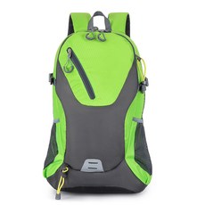 257store 女款男款登山包後背包輕量迷你後背包登山用運動登山繩徒步旅行, 綠色
