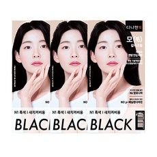 다나한 PPD없는 한방 새치 염색약, N1 흑색, 3개