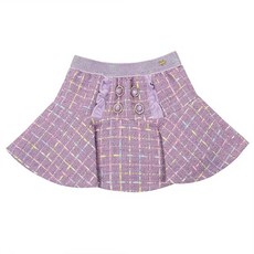 프랜치캣 Q35DBS030 U 연보라 트위드 스커트 525243