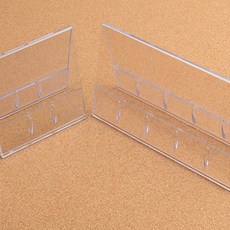 더픽마트 양면쇼케이스 70mm 투명쇼케이스, 100x70mm