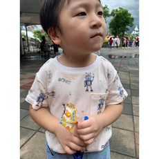 Connie手作課 兒童圓領針織衫紙型(七段尺寸80-140)