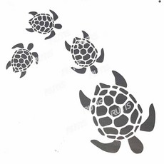 ST-DOT-0139型染版(Stencil)-蝶古巴特diy-簍空模板-塗鴉模版-繪畫模版, 1個, DOT-0139