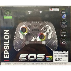 FANTECH WGP15 無線多平台遊戲手柄 賽車遊戲專用線性扳機震動搖桿, 彩黑, 1個