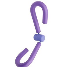 PVC 다리 허벅지 운동가 체육관 스포츠 허벅지 마스터 다리 근육 팔 가슴 허리 운동가 운동 기계 체육관 홈 피트니스 장비, OPP 퍼플, 1개