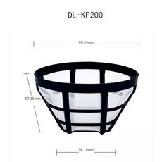 드립 옐로우 종이 여과지 필터 추출 커피 파우치 드립백 커피 거름망, 1개, 동링 200