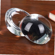 독서 아크릴 문진 서예 인테리어 투명 8cm 59000EA 1EA, 크리스탈문진8cm