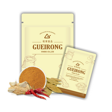 【咖哩風味粉】五辛素 烹飪 料理 燉煮 略帶薑黃本身苦味, 1個, 隨手袋包裝30g